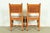 Early Romweber Antique English Jacobean Carved Oak and Burl Wood Dining Chairs, Set of Four For Sale - Image 12 of 13