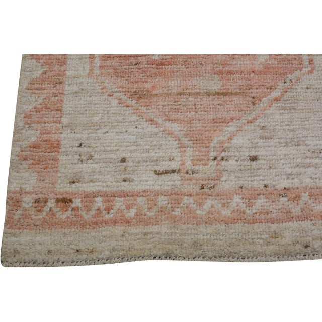 Moroccan New Moroccan Hand Made Wool Rug, 2'8x12 For Sale - Image 3 of 5