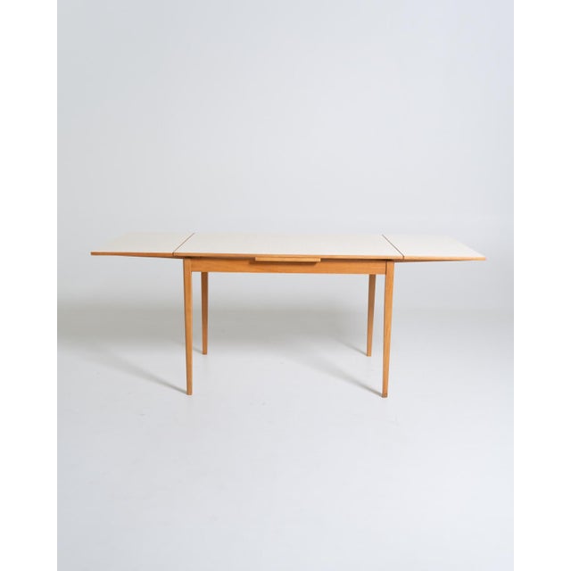 1950s Light Laminate Dining Table, Sweden, 1950s For Sale - Image 5 of 9