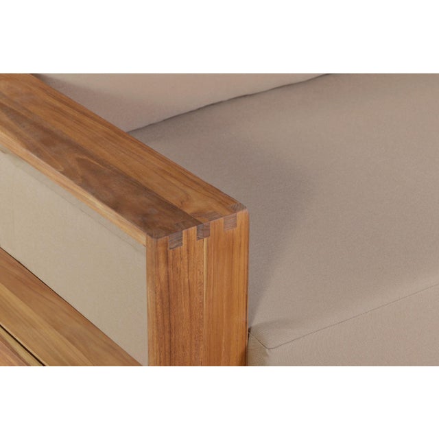 Imperial Grove Outdoor Solid Teak Wood- 84" For Sale - Image 14 of 15