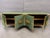 Italian Birch Sideboard in Light Green with Grisinato Glass Doors from Justfurnituress SRL For Sale - Image 6 of 9