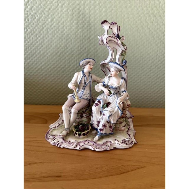 Seasons Group: Autumn from Ludwigsburg, Late 18th Century For Sale - Image 10 of 11