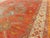 Antique Turkish Oushak Rug With Tribal Medallion Design in Terracotta and Blue 10'0 X 13'8 For Sale - Image 9 of 12