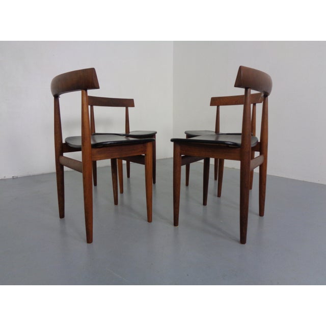 Roundette Teak Table & Chairs from Hans Olsen, Denmark, 1950sm, Set of 5 For Sale - Image 15 of 18