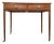 Late 19th Century English Victorian Mahogany Two-Drawer Writing Table For Sale