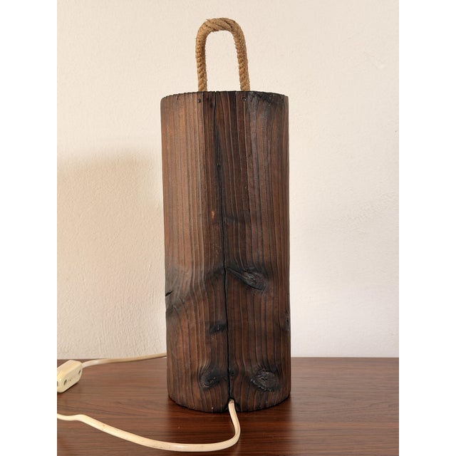 Brutalist Model 16 Wall Lamp in Pine and Opal Glass from Temde Leuchten, 1970s For Sale - Image 13 of 16