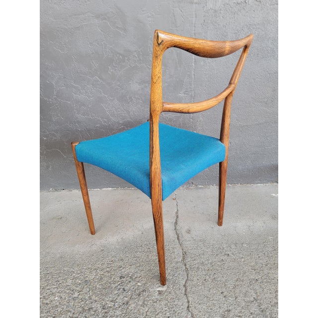 Rosewood Dining Chairs by H. W. Klein for Bramin Denmark 1960's - Set 6 For Sale In San Francisco - Image 6 of 13