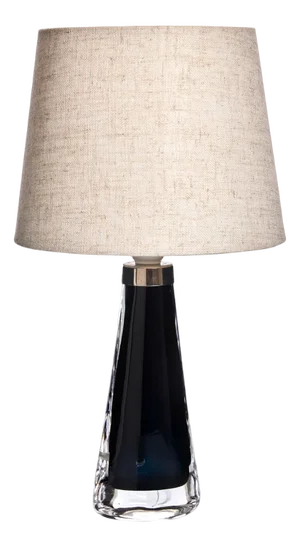 Mid-Century Crystal Table Lamp by Carl Fagerlund for Orrefors, Sweden, 1960s