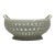 Antique 18th Century English George III Shorthose Creamware Basket For Sale