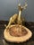 Vintage Regency Brass Deer Statues a Pair For Sale - Image 4 of 9