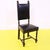 Renaissance Style Chair in Wood and Leather with Studs For Sale - Image 13 of 13