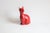 Bitossi Red Ceramic Cat by Aldo Londi for Bitossi, Italy, 1960s For Sale - Image 4 of 18