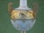 Table Lamp Glass Urn Vase Antique Bohemian Moser Gold Leaves For Sale - Image 16 of 18
