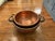 Late 19th Century 19th-Century Hand-Hammered Dovetailed Copper Basins With Iron Handles - Pair For Sale - Image 5 of 6