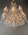 Brass Late 19th Century Large Crystal Rustic Antique Chandelier Classic Traditional Solid Wide Glass For Sale - Image 8 of 15