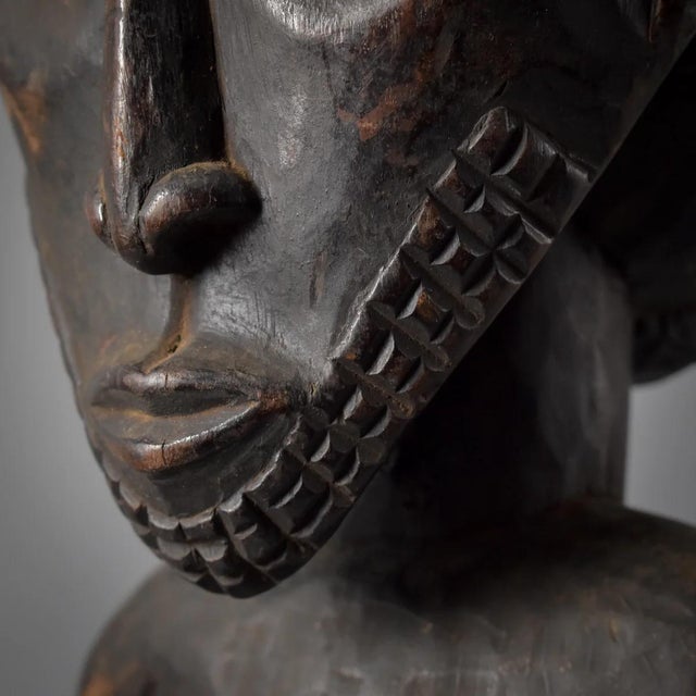 Early 20th Century Early 20th Century Hemba Male Figure on Base For Sale - Image 5 of 11