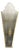 French Art Deco Sconce with Brass Fixture and Glass Shade, 1930s For Sale