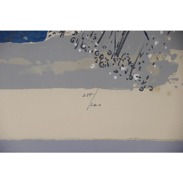 Jörgen Fogelqvist, Composition, Color Lithograph, Framed For Sale - Image 6 of 9