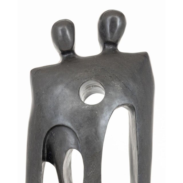 Abstract Contemporary Abstract Figures Marble Sculpture For Sale - Image 3 of 12