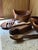 Hand-Carved Olive Wood Serveware, 1980s, Set of 16 For Sale - Image 10 of 18