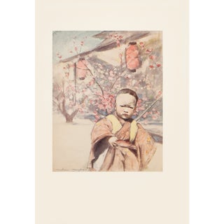 1901 Mortimer Menpes, "Advance Japan" Original Period Antique Print From London For Sale