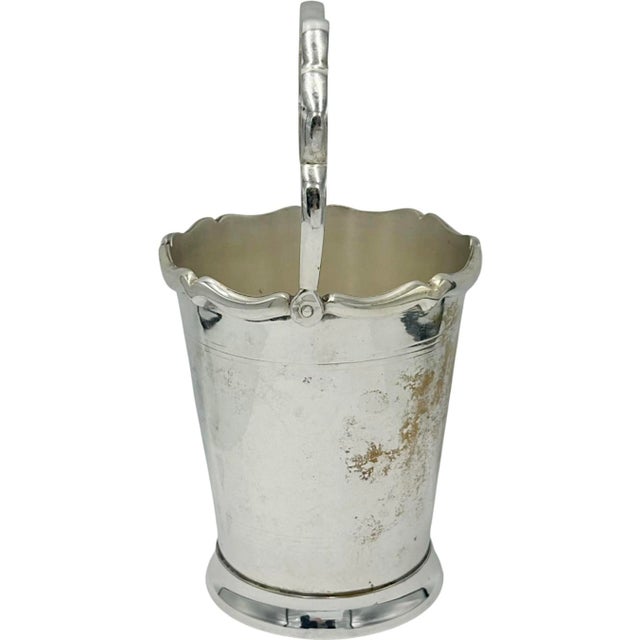 Vintage Sankaty Head Golf Club Nantucket 1975 Ice Bucket & Tongs For Sale - Image 4 of 11