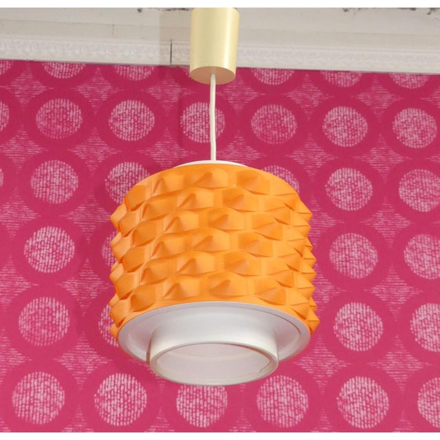 Plastic Hanging Lamp in Plastic, 1970s For Sale - Image 7 of 9