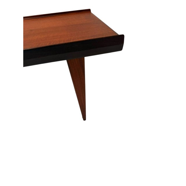 Brown Mid-Century Modern Side Table by Peter Løvig Nielsen for Løvig Design, 1964 For Sale - Image 8 of 14