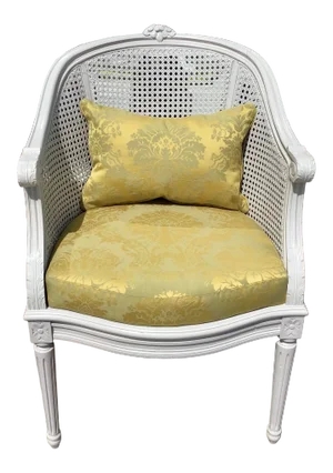 Classic French Louis XVI Barrel Chair