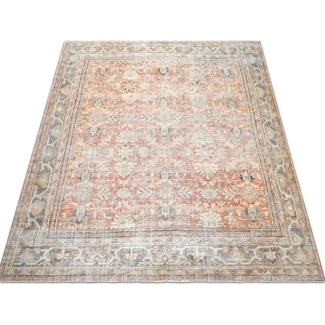 1920s 1920s Persian Mahal Rug For Sale - Image 5 of 5