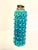 Beautiful table lighter designed by Aldo Londi, the artistic director for Bitossi in the 1950's. Vibrant turquoise blue...