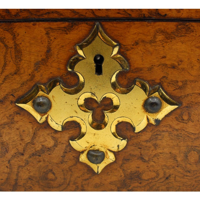 Brown C. 1865 English Gothic Revival Box For Sale - Image 8 of 8