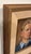 Timeless Vintage Portrait of a Man in Blue by Richard Schmueckle, acrylic on board, wood frame with linen liner, circa 1960’s