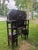 Vintage Arts & Crafts Geometric Smoking Cabinet & Pipe Rack Etagere Console For Sale - Image 11 of 18