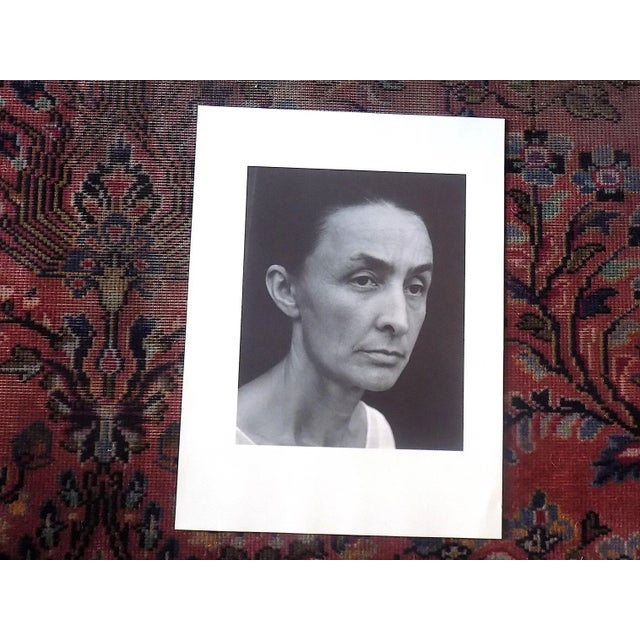 Large Vintage Photogravure-"Georgia O'Keeffe" by Alfred Stieglitz (Usa 1864-1946) For Sale In Cincinnati - Image 6 of 7