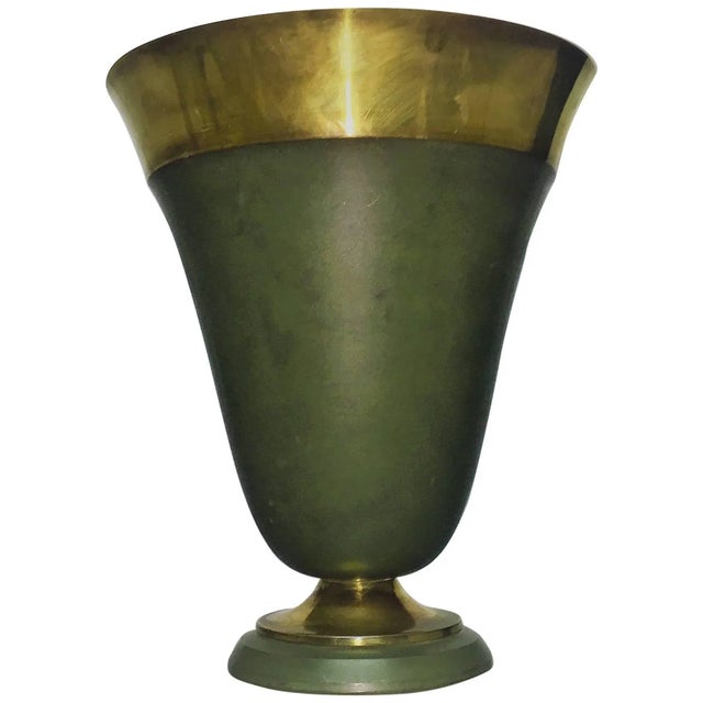 1920s Art Deco Brass Table Lamp, 1920s For Sale - Image 5 of 5