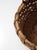 Vintage Woven Gathering Basket With Bamboo Handle For Sale - Image 12 of 13