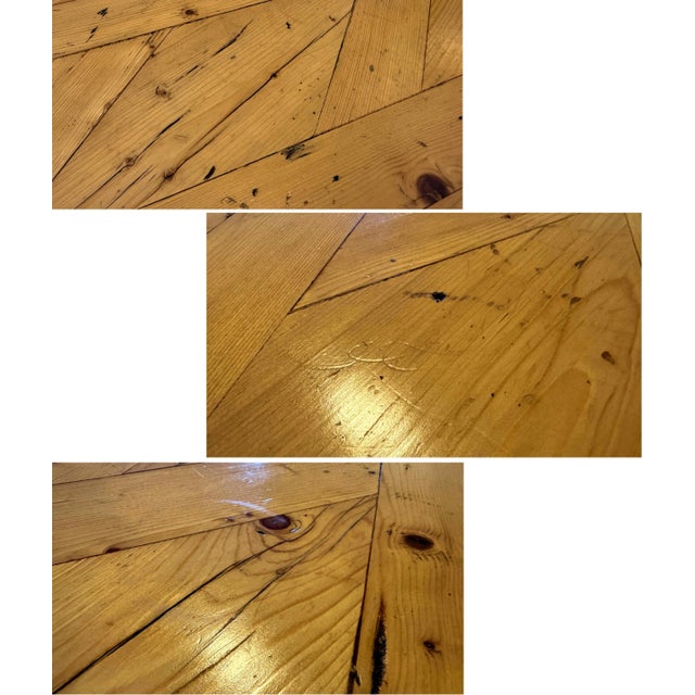 Vintage French Country Pine Desk by United House Wrecking For Sale - Image 17 of 18