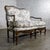 Highland House Late 20th Century French Louis XV Style Settee by Highland House Black and White Toile De Jouy For Sale - Image 4 of 18