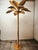 Vintage 12-Light Palm Floor Lamp in Brass, 1970s For Sale - Image 14 of 18