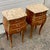 Louis XV Style Bedside Tables with Rosewood Marquetry, 1890s, Set of 2 For Sale - Image 4 of 14
