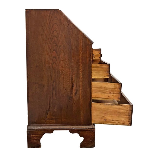 18th Century English Chippendale Secretaire For Sale In Chicago - Image 6 of 12