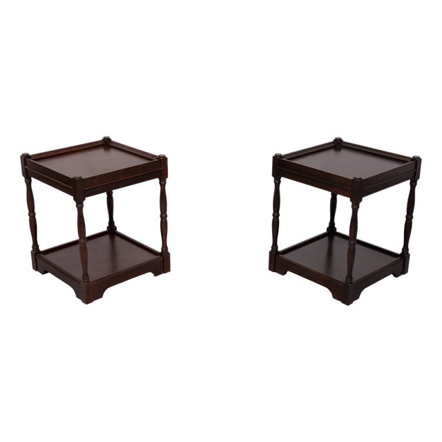 Georgian Sofa Tables, England, 1970, Set of 2 For Sale
