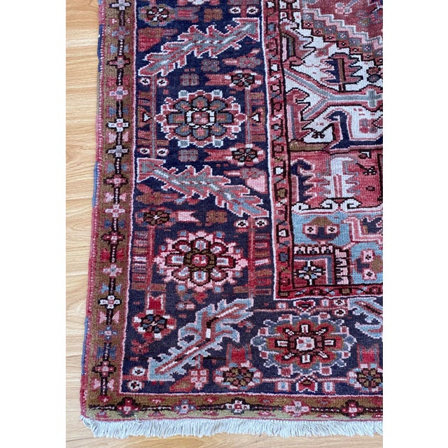 Persian Late 19th to Early 20th Century Persian Rug 8x11 For Sale - Image 3 of 11