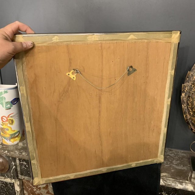 Abstract Brutalist Brass Wall Sculpture, 1970s For Sale - Image 16 of 17