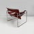 Gavina Italian Modern Burgundy Leather Wassily Armchair by Marcel Breuer for Gavina, 1960s For Sale - Image 4 of 18