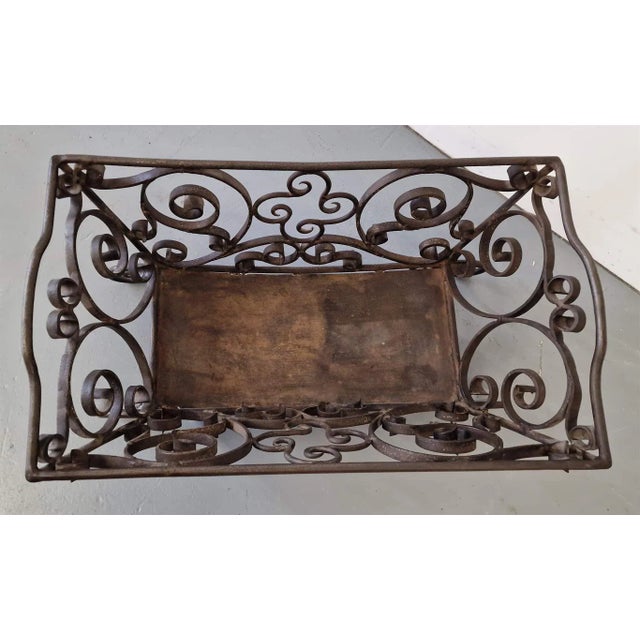 Metal Basket for Firewood For Sale - Image 5 of 7