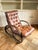 Wood Vintage Bamboo and Leather Chair, 1970s For Sale - Image 7 of 17