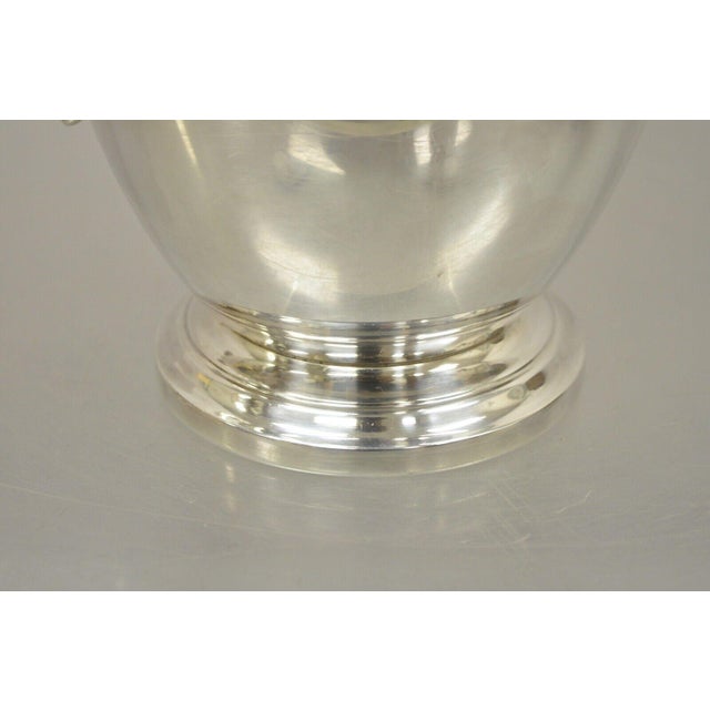 Vintage Art S. Co Spc 221 Silver Plated Regency Style Water Pitcher