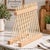 Antique Style European Plate Rack | Hand-Crafted Vintage Reproduction Dish Rack | Holds 10 Dinner Plates Up to 11" | Solid Pine Unfinished For Sale - Image 4 of 6